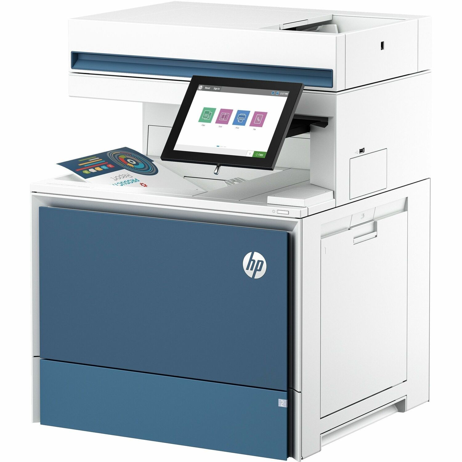 HP 6800DN LASER ENT COLOUR MFP 55PPM, 1 X 550 TRAY DUPLEX, NETWORK, 1YR