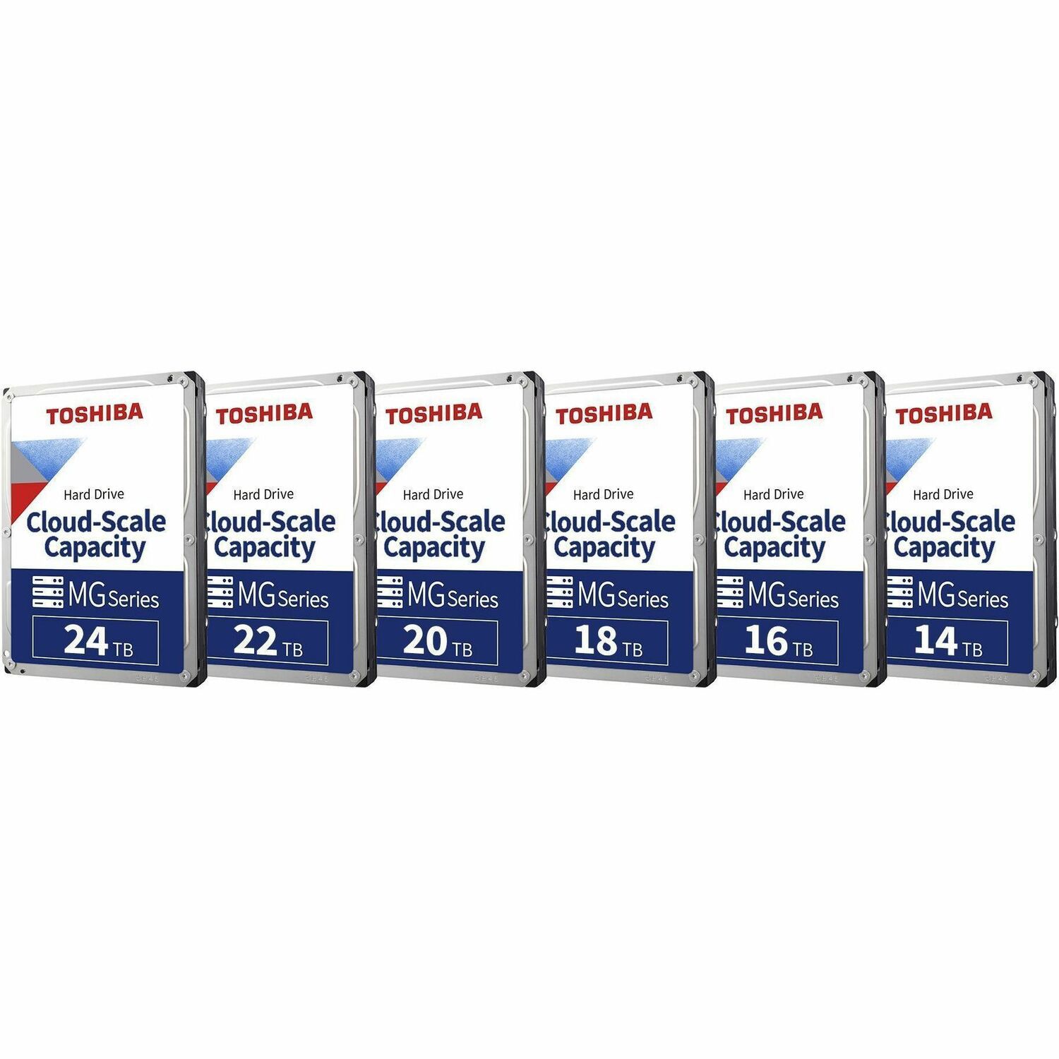 Toshiba Festplatte - 3,5" Intern - 22 TB - SATA (SATA/600) - Conventional Magnetic Recording (CMR) Method