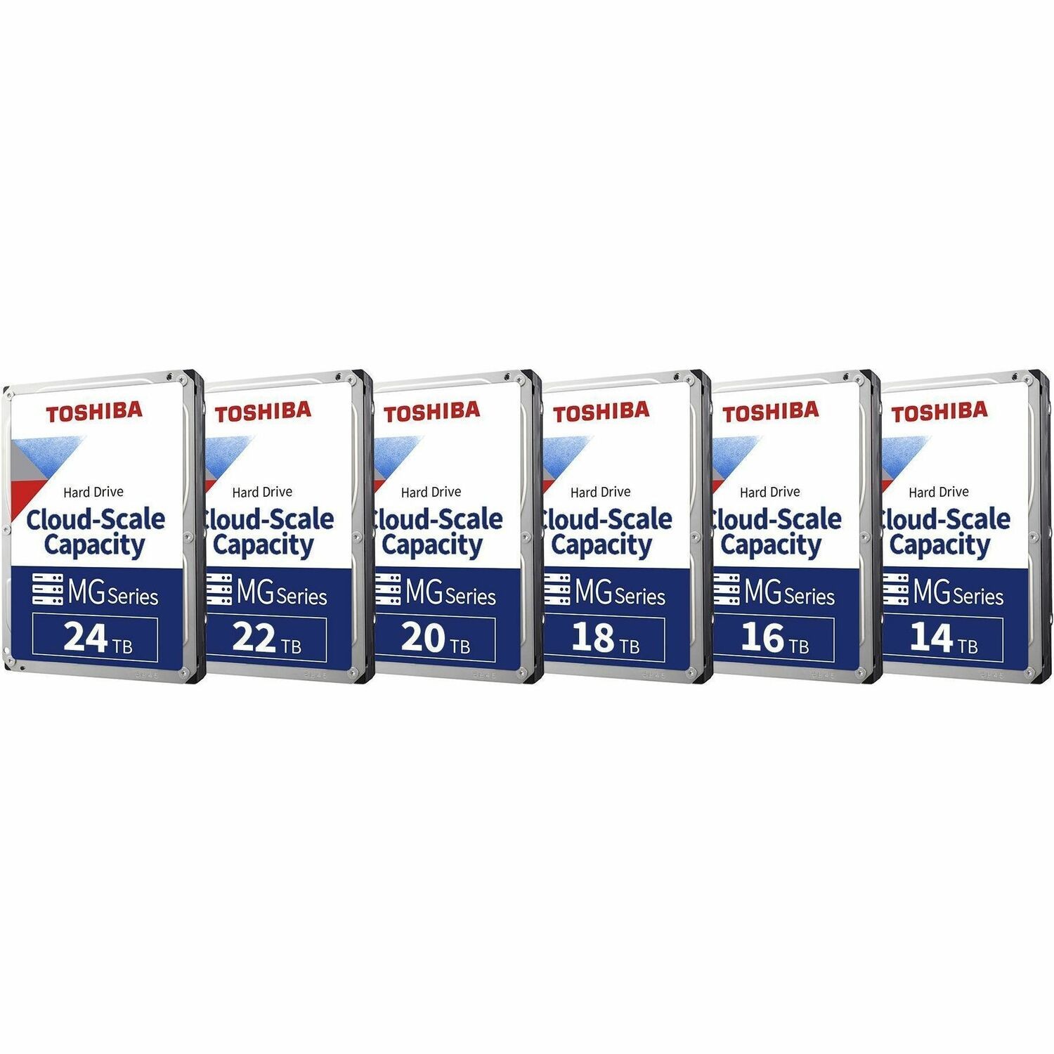 Toshiba MG11 MG11ACA22TE 22 TB Hard Drive - 3.5" Internal - SATA (SATA/600) - Conventional Magnetic Recording (CMR) Method