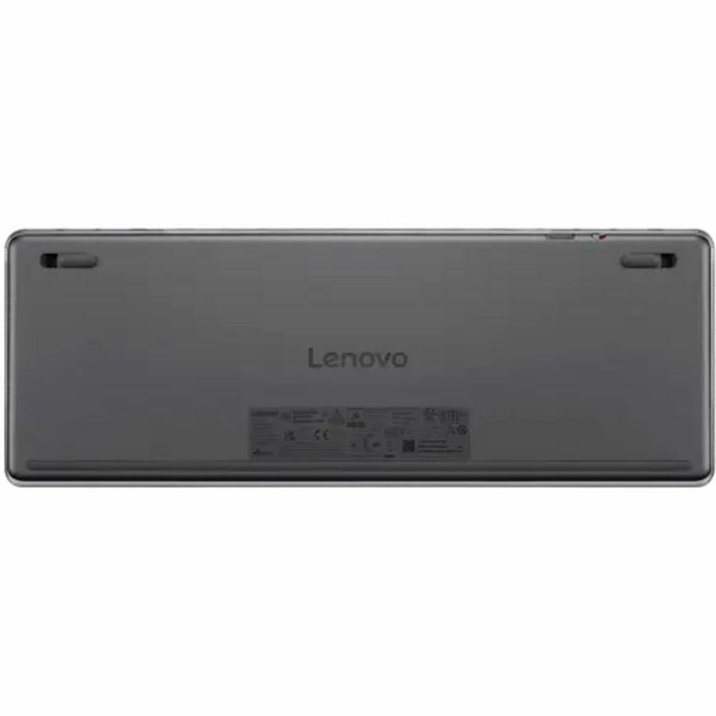 Lenovo 8000 Keyboard - Wireless Connectivity - USB Type A Interface - LED - English (US) - Thunder Gray
