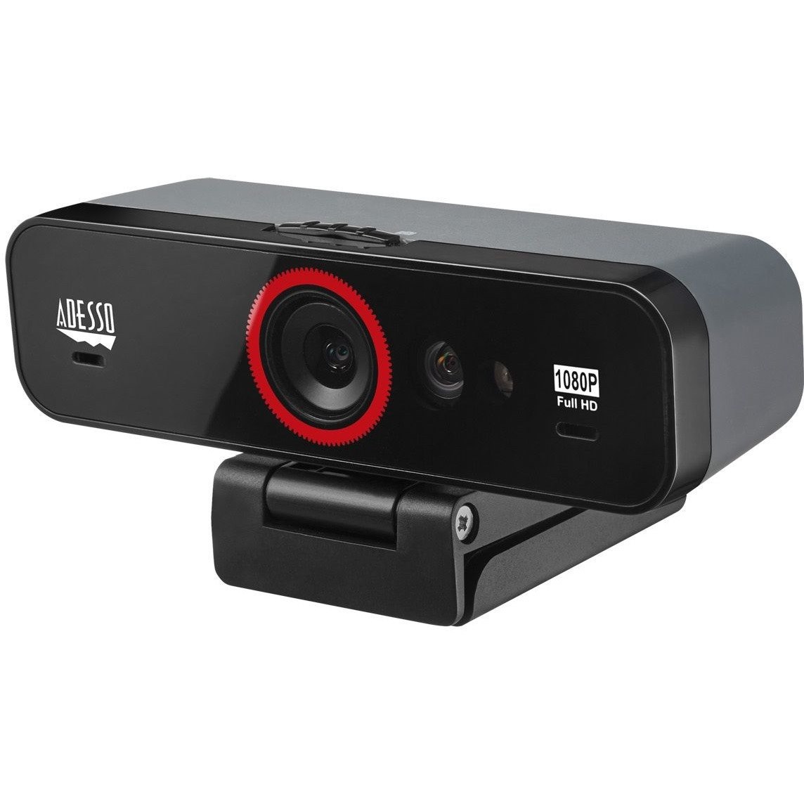 Adesso CyberTrack F1 Webcam - 2.1 Megapixel - 30 fps - USB 2.0 - 1 Each