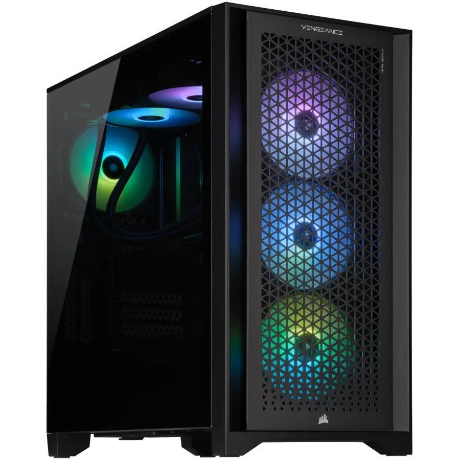 Corsair VENGEANCE i7300 Gaming Desktop Computer - Intel Core i7 12th Gen i7-12700K - 16 GB - 1 TB SSD - Mid-tower
