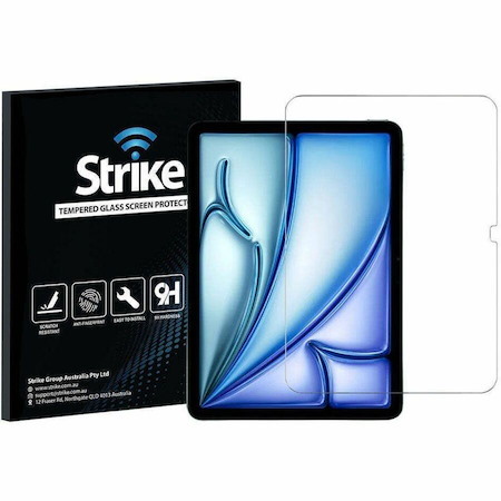 Strike 9H Tempered Glass Screen Protector for iPad Pro 11 (2024), iPad mini 7 - Transparency - 1