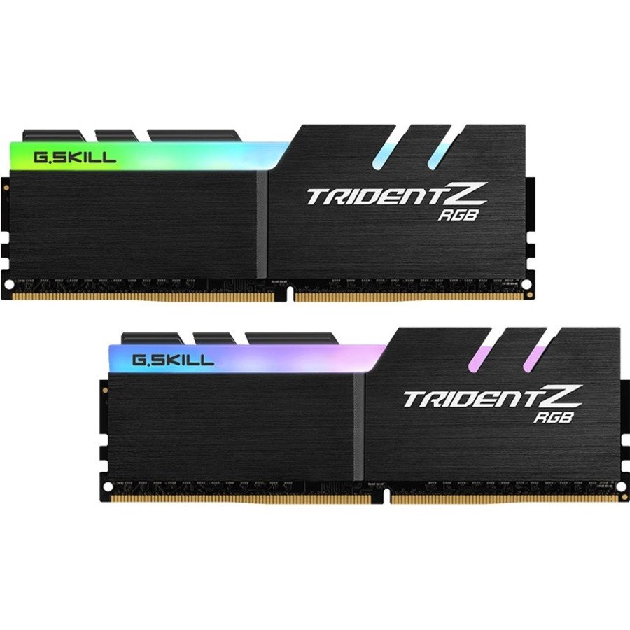 G.SKILL Trident Z RGB RAM Module for Desktop PC, Motherboard - 32 GB (2 x 16GB) - DDR4-3600/PC4-28800 DDR4 SDRAM - 3600 MHz - CL16 - 1.35 V