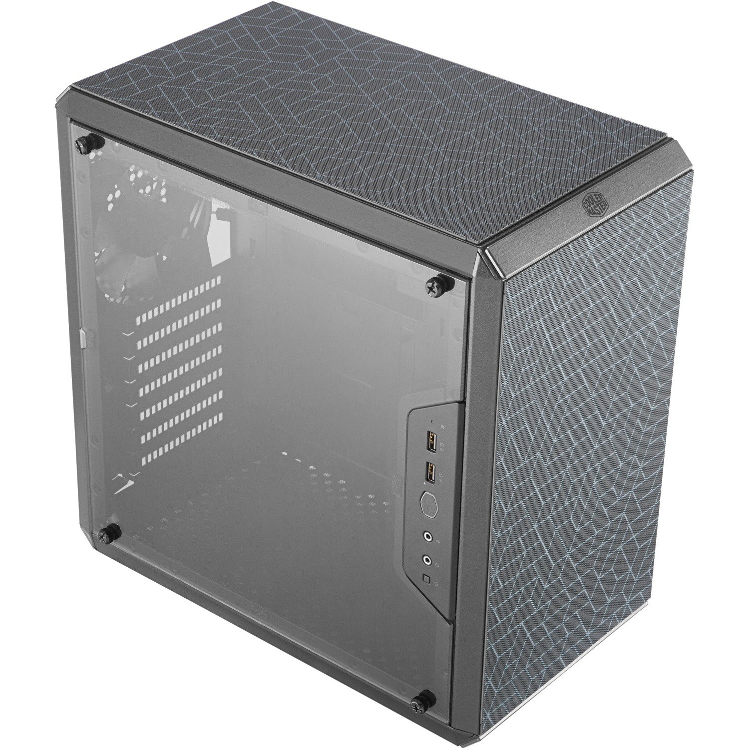 Cooler Master MasterBox Q500L Computer Case - Mini ITX, Micro ATX, ATX Motherboard Supported - Mid-tower - Steel, Plastic, Acrylic - Black