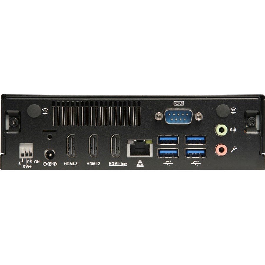AOpen Digital Engine DE6200 Desktop Computer - AMD R-Series RX-421BD - 4 GB - 64 GB SSD - Black