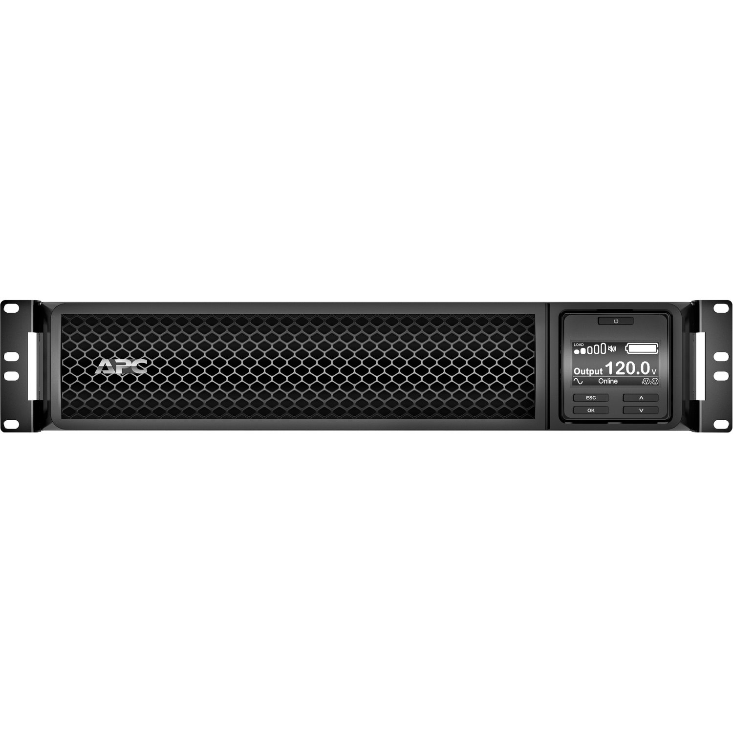 APC Smart-UPS On-Line, 3kVA, Rackmount 2U, 120V, 8x 5-20R+1x L5-30R NEMA outlets, SmartSlot, Extended runtime, W/ rail kit