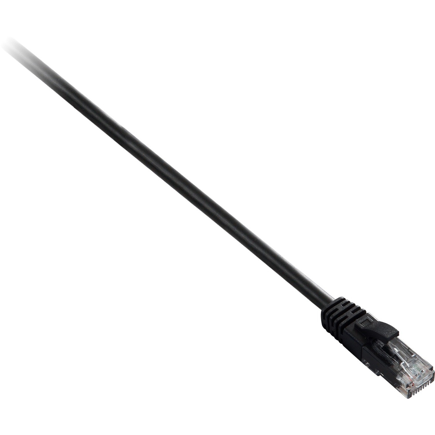 V7 V7N2C6-01F-BLKS 30.48 cm Category 6 Network Cable