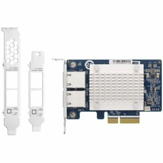 QNAP 5Gigabit Ethernet Card for NAS Storage Device - 5GBase-T - Plug-in Card