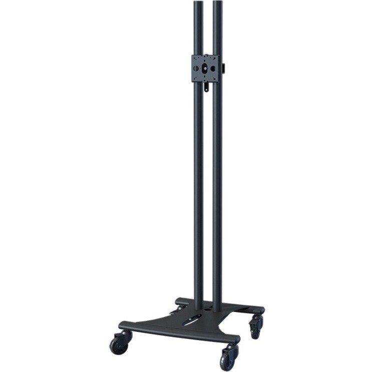 Premier Mounts PSD-EB72CB Elliptical Floor Cart with 72" Black Poles