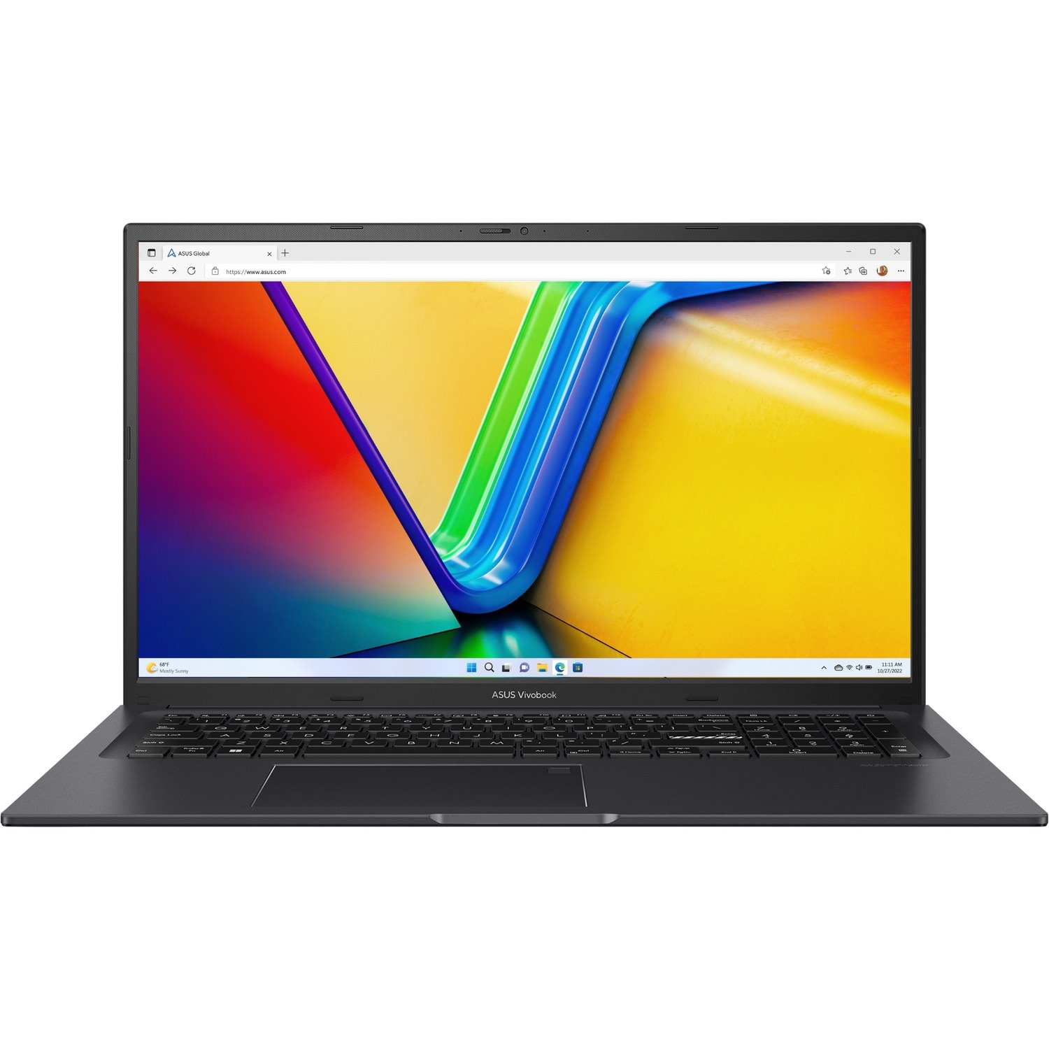 Asus Vivobook 17X K3704 K3704VA-DS96 17.3" Notebook - Full HD - Intel Core i9 13th Gen i9-13900H - 16 GB - 1 TB SSD - Indie Black