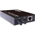 Eaton Tripp Lite Series Hardened Copper to Fiber Media Converter - 10/100 Mbps, RJ45/ST Multimode, -10° to 60°C, 2 km (1.2 mi.), TAA