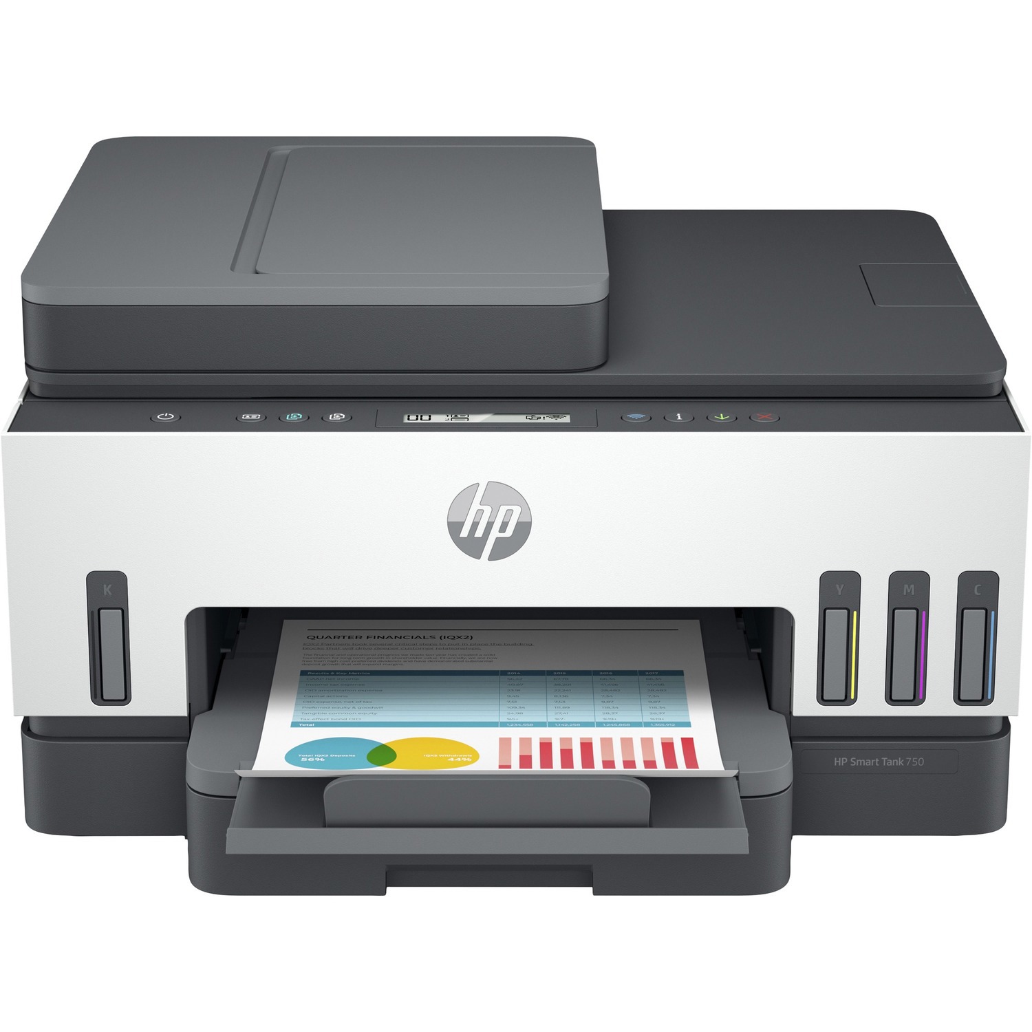 HP 750 Wireless Smart Tank Inkjet Multifunction Printer - Colour