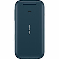 Nokia 2660 Flip 128 MB Feature Phone - 2.8" Flexible Folding Screen TFT LCD QVGA 240 x 320 - Cortex A71 GHz - 48 MB RAM - Series 30+ - 4G - Blue