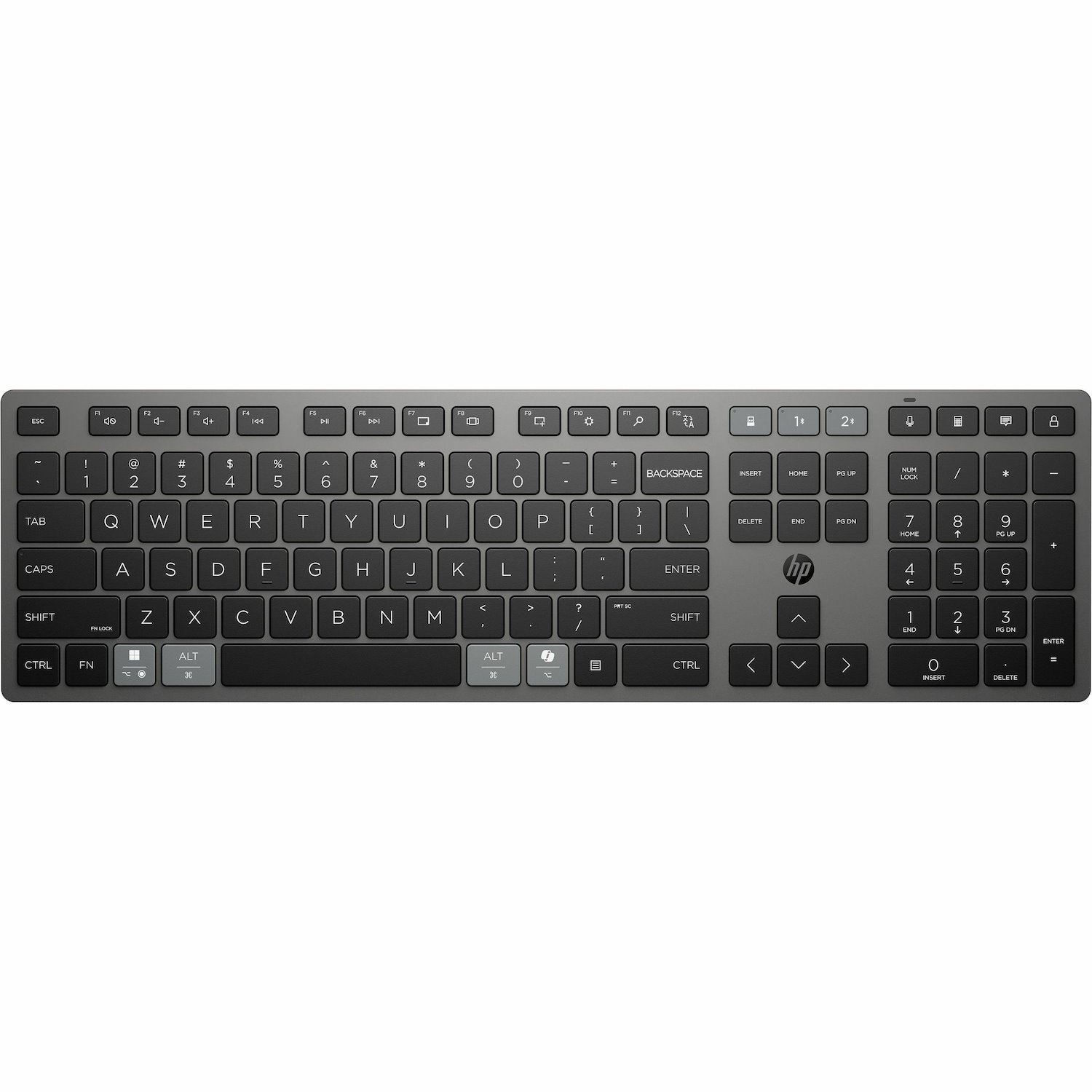 HP Acc: HP 720 Dual-Mode Rechargeable Wireless Keyboard-EURO