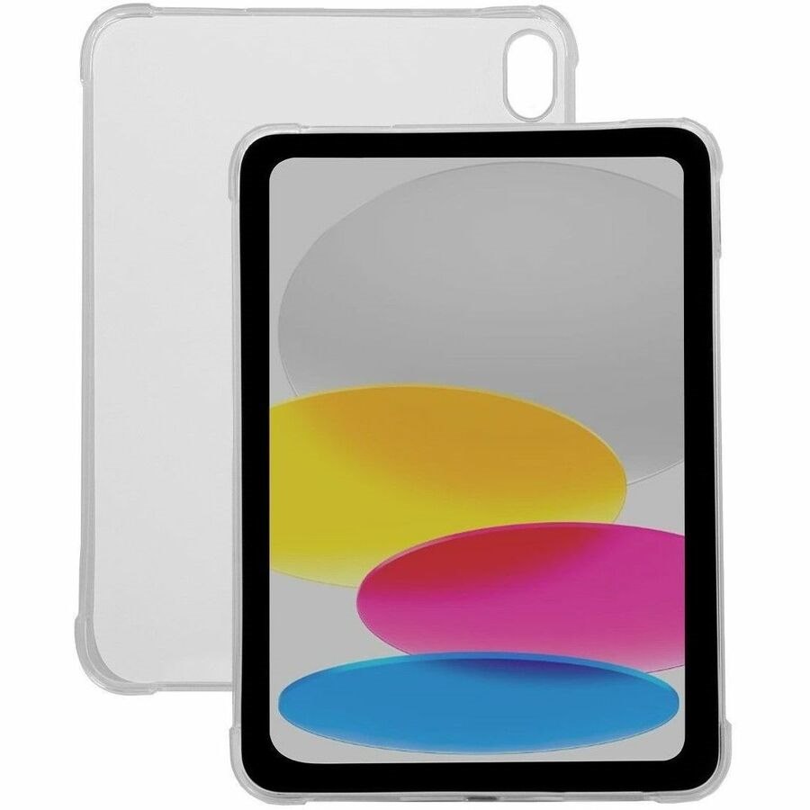 MOBILIS R Series Rugged Case for Apple iPad (10th Generation) Tablet - Transparent
