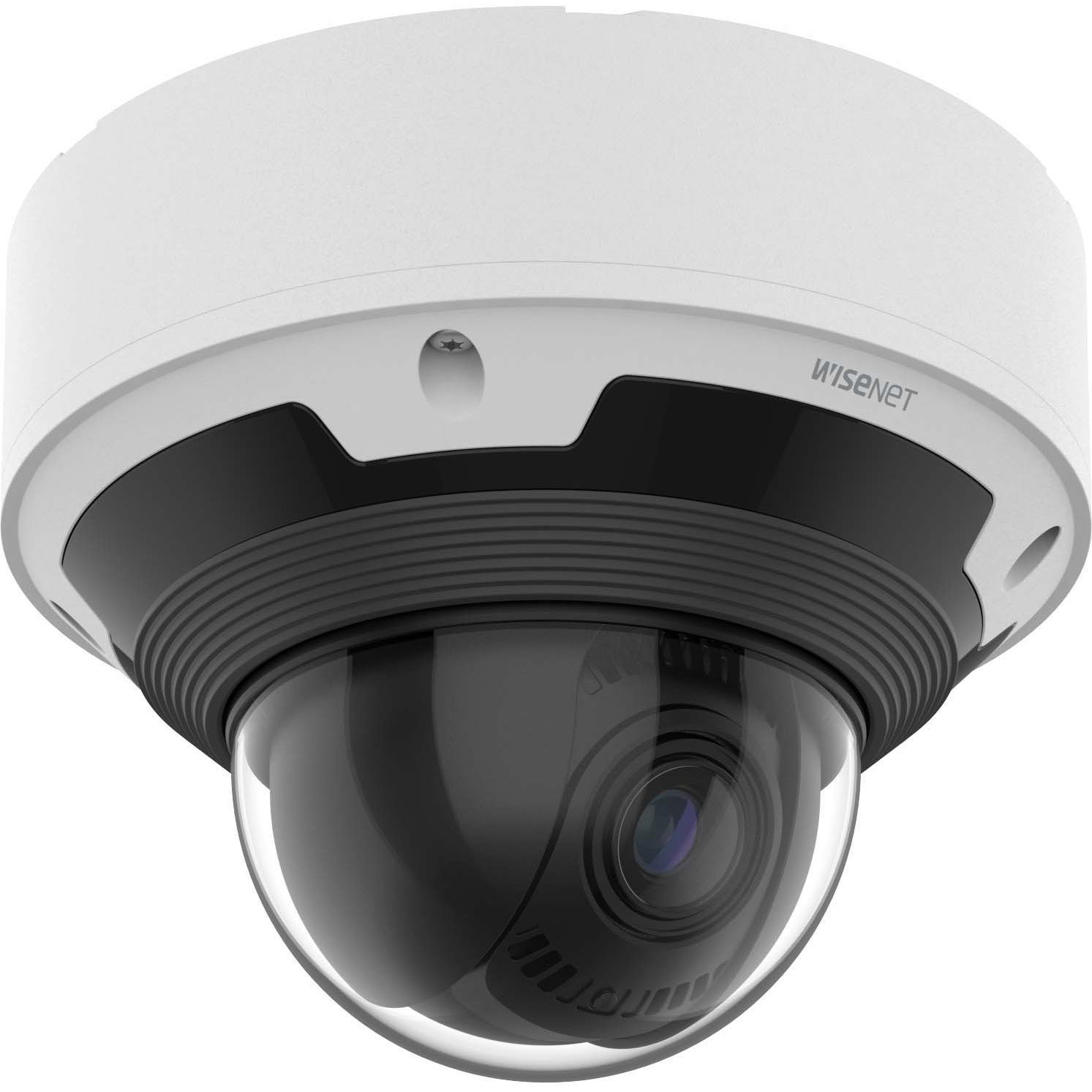 Hanwha Techwin XNV-9083RZ 8 Megapixel Outdoor 4K Network Camera - Color - Dome - White