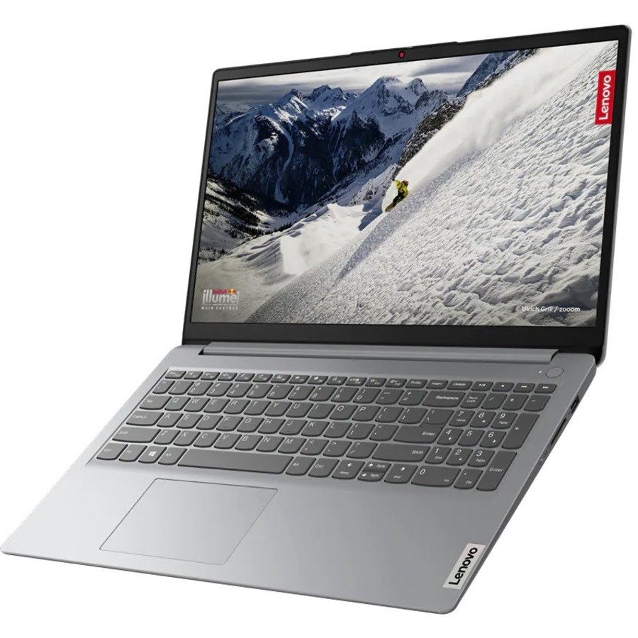 LENOVO DCG SOURCING IdeaPad 1 15ADA7 82R1006VUS 15.6" Notebook - HD - AMD Athlon Silver 3050U - 4 GB - 128 GB Flash Memory - English Keyboard - Cloud Gray