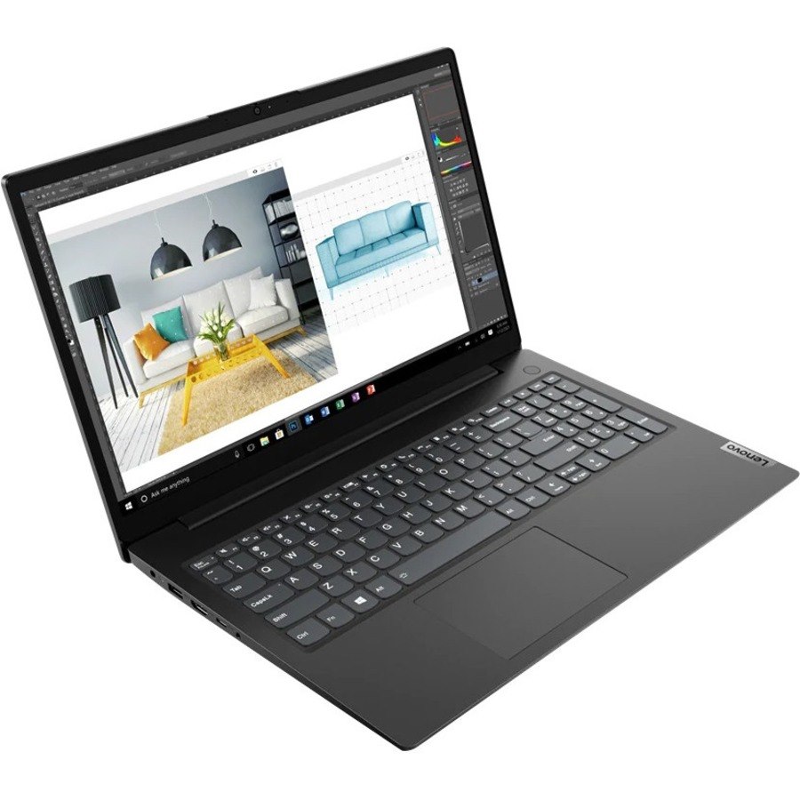 Lenovo V15 G2 ALC 82KD00GBUS 15.6" Notebook - Full HD - AMD Ryzen 5 5500U - 8 GB - 512 GB SSD - English Keyboard - Black