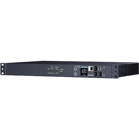 CyberPower PDU44001 Single Phase 100 - 120 VAC 15A Switched ATS PDU