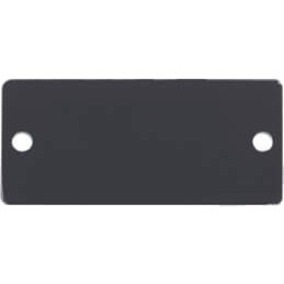 Kramer W-BLANK Faceplate Insert - Black - 1 pc(s)