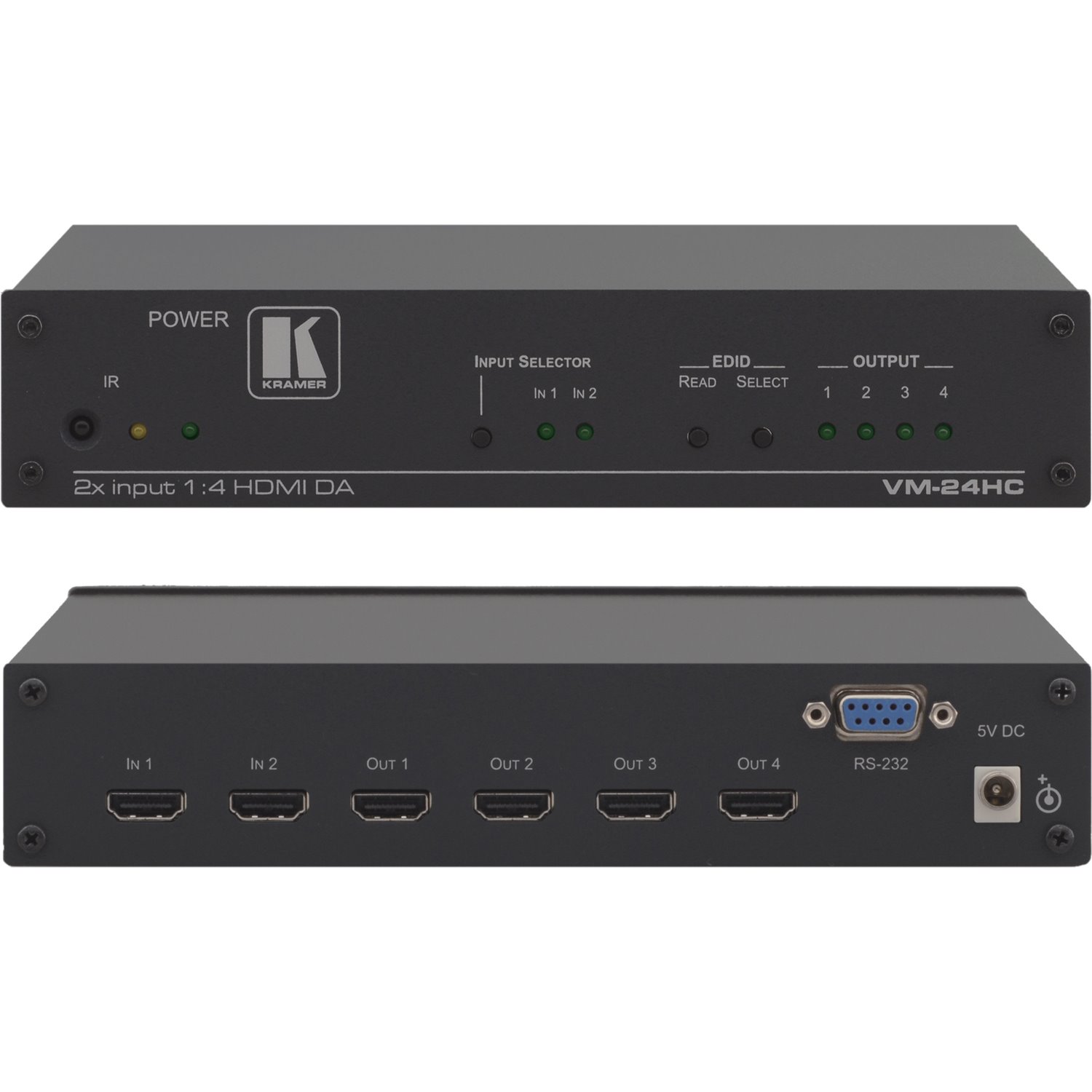 Kramer 2x1:4 HDMI Switcher & Distribution Amplifier