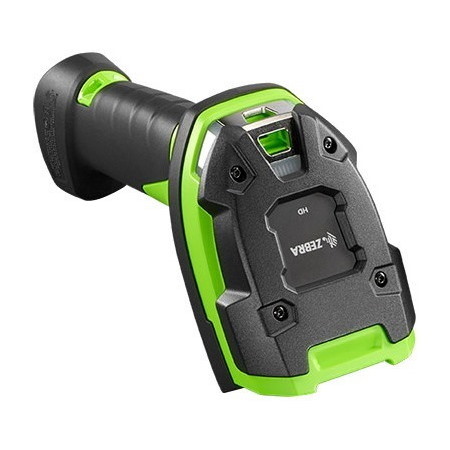 Zebra DS3678-HD Handheld Barcode Scanner Kit - Wireless Connectivity - Industrial Green
