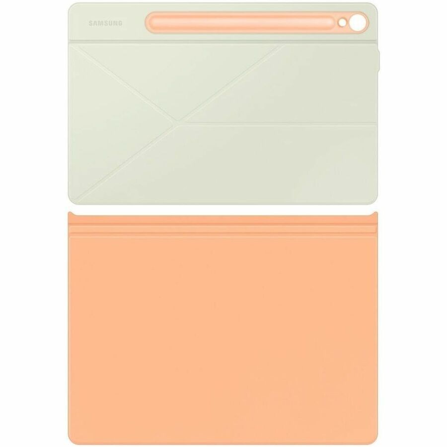 Samsung Carrying Case (Book Fold) Samsung Galaxy Tab S9, Galaxy Tab S9 FE Tablet - Orange