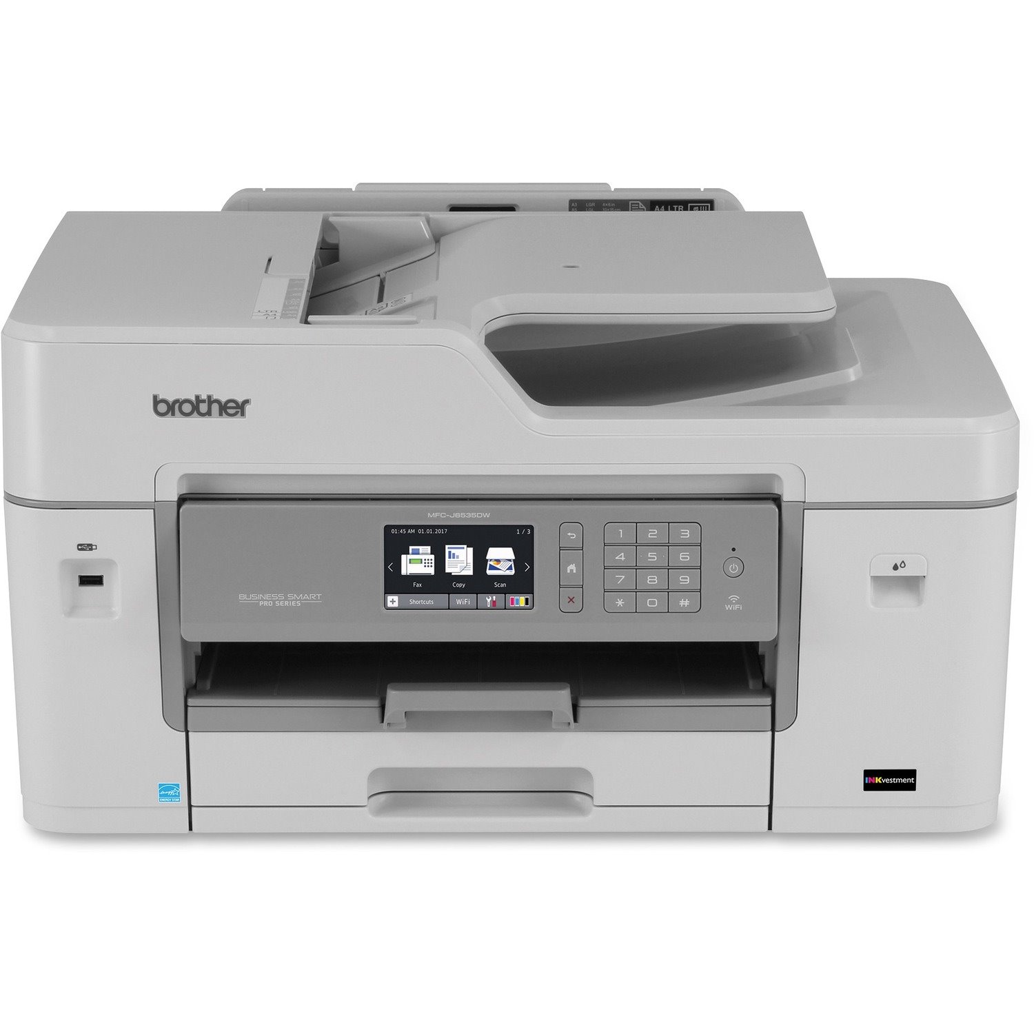 Brother Business Smart Pro MFC-J6535DW Multifunction Printer - Color - Inkjet - Duplex