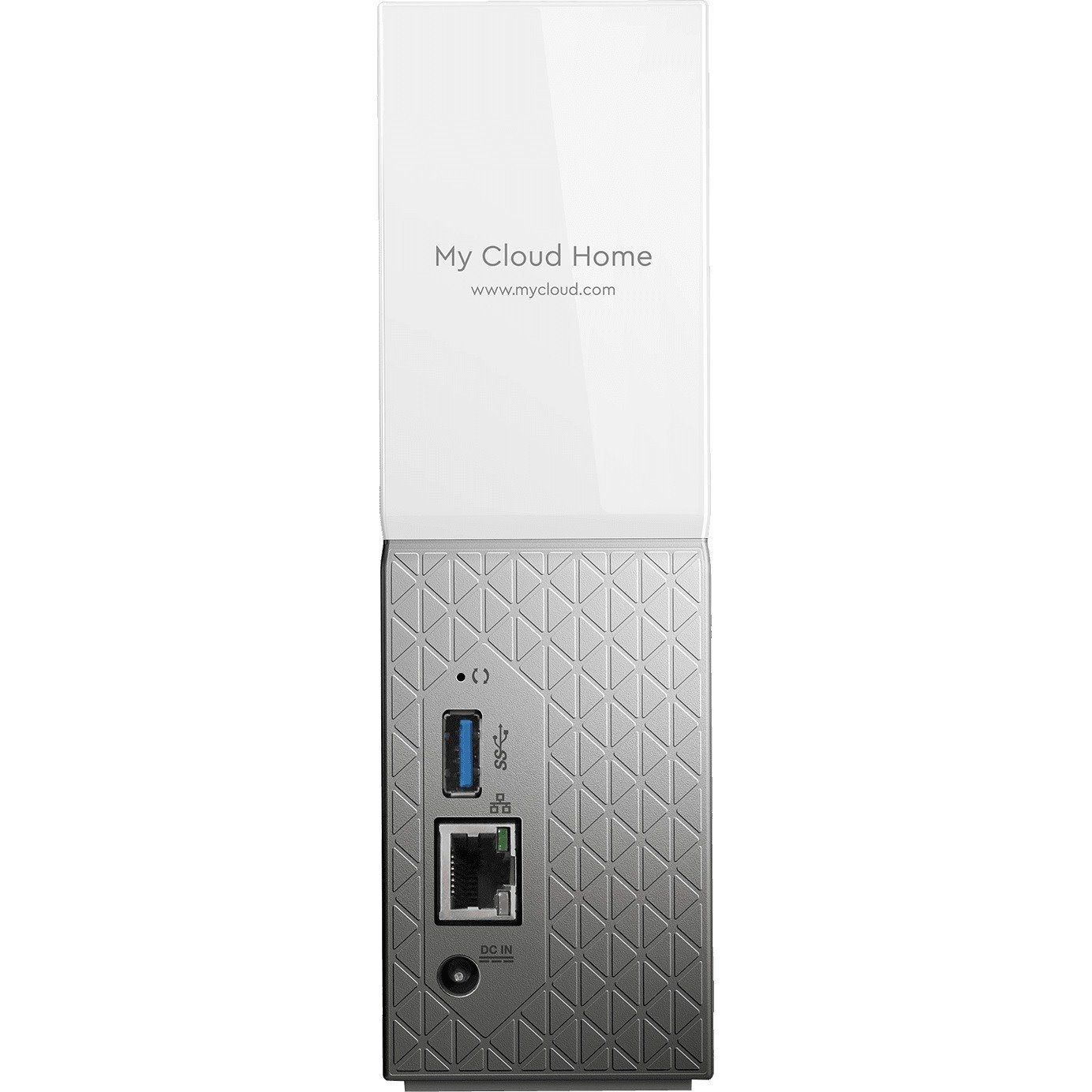 WD My Cloud Home WDBVXC0080HWT-SESN 1 x Total Bays NAS Storage System - 8 TB HDD - Realtek RTD1295 Quad-core (4 Core) 1.40 GHz - 1 GB RAM - DDR3L SDRAM