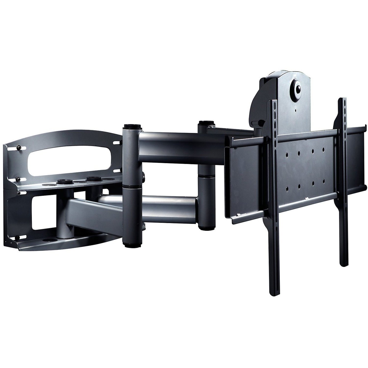 Universal Articulating Dual Arm Wall Mount with Vertical Adjustment for 42" to 95" Displays