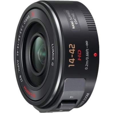 Panasonic - 14 mm to 42 mm - f/22 - f/5.6 - Zoom Lens for Micro Four Thirds