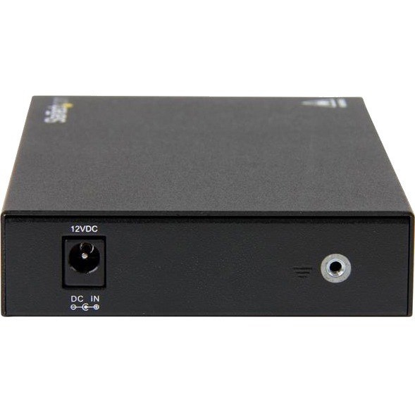 StarTech.com Gigabit Ethernet Copper-to-Fiber Media Converter - SM LC - 10 km - Ethernet Media Converter - GbE Converter