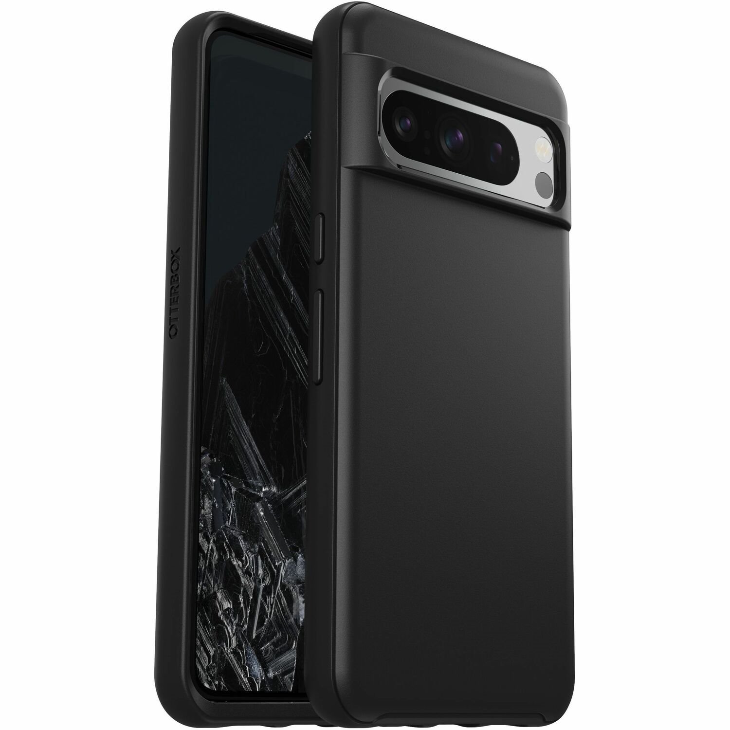 OtterBox Symmetry Case for Google Pixel 8 Pro Smartphone - Black - 1