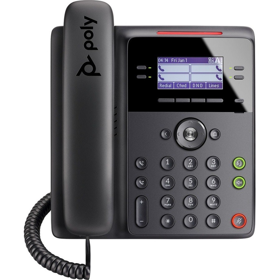 Poly Edge B10 IP Phone - Corded - Corded - Desktop, Wall Mountable