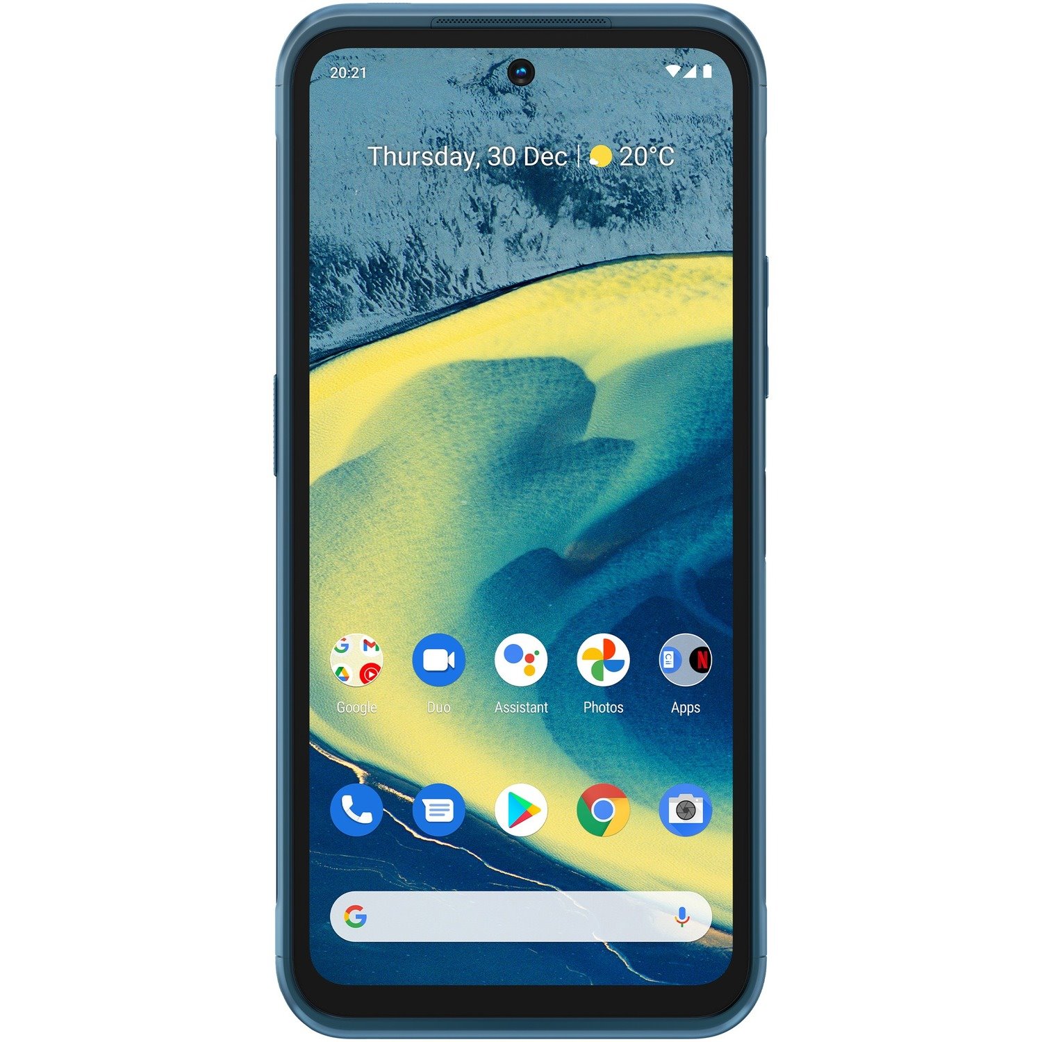 Nokia XR20 TA-1362 64 GB Rugged Smartphone - 16.9 cm (6.7") LCD Full HD Plus 1080 x 2400 - Octa-core (Kryo 460Dual-core (2 Core) 2 GHz + Kryo 460 Hexa-core (6 Core) 1.80 GHz - 4 GB RAM - Android 11 - 4G - Ultra Blue