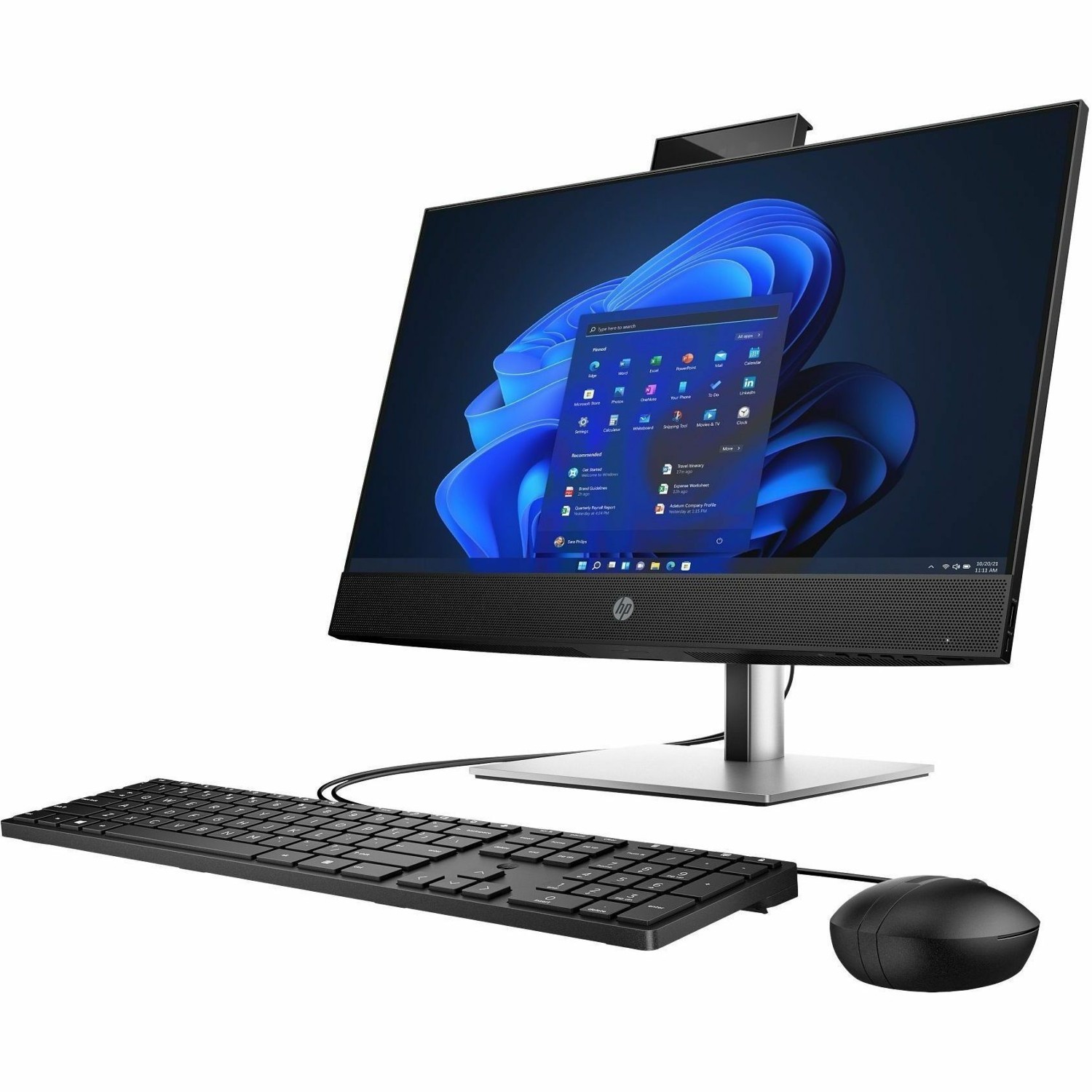 HP ProOne 440 G9 All-in-One Computer - Intel Core i5 14th Gen i5-14500T - 16 GB - 512 GB PCI Express NVMe SSD - 60.5 cm (23.8") Full HD - Desktop - Jet Black