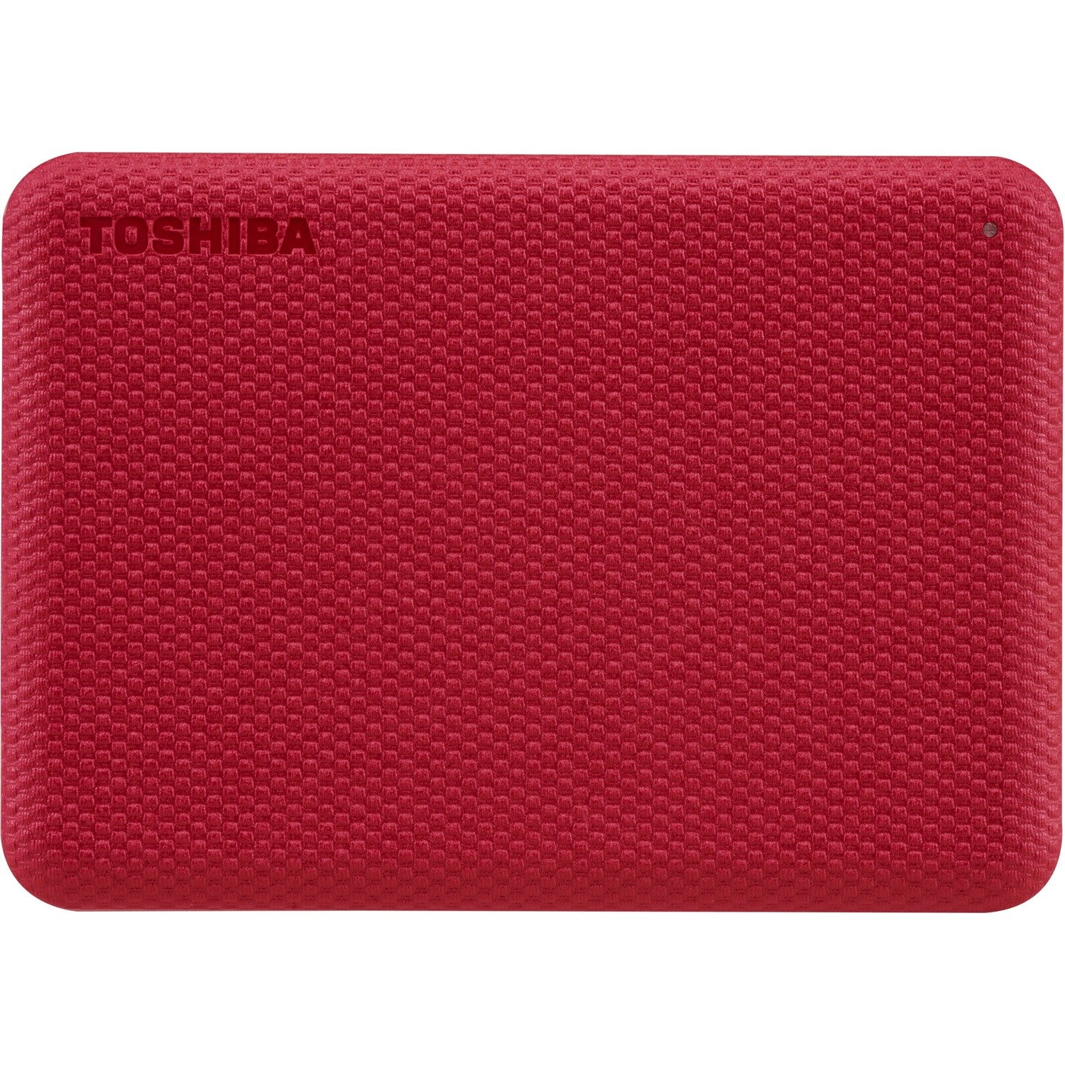 Toshiba Canvio Advance HDTCA40XR3CA 4 TB Portable Hard Drive - External - Red