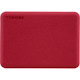 Toshiba Canvio Advance HDTCA40XR3CA 4 TB Portable Hard Drive - External - Red