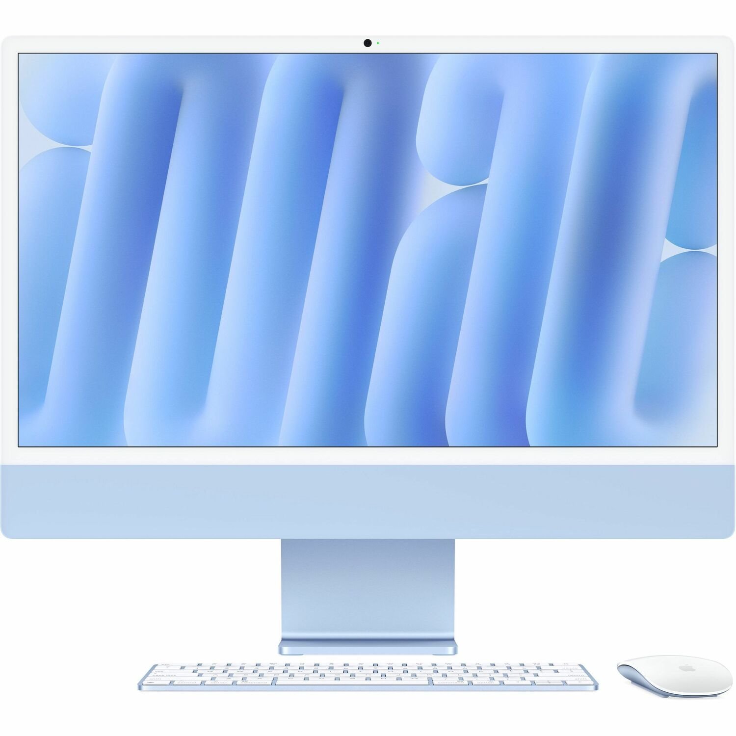 Apple iMac MWUF3B/A All-in-One Computer - Apple M4 - 16 GB - 256 GB SSD - 61 cm (24") 4.5K - Desktop - Blue