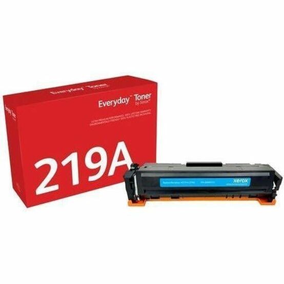 Xerox Everyday Standard Yield Laser Toner Cartridge - Alternative for HP 219A (W2191A) - Cyan Pack