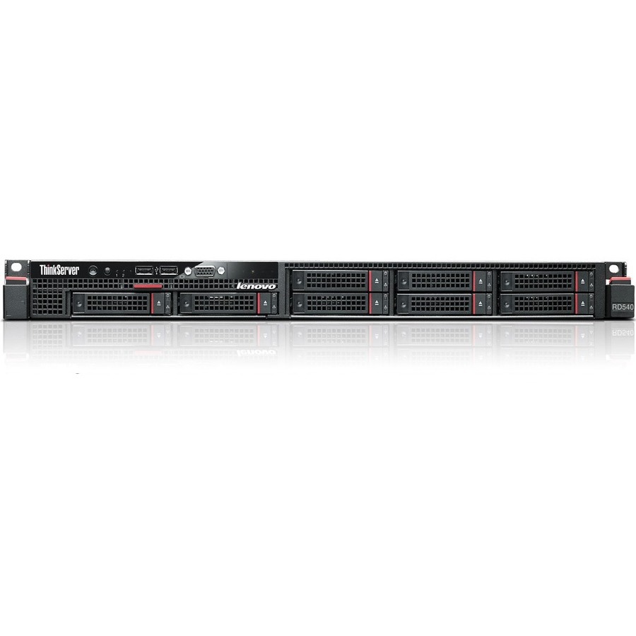 Lenovo ThinkServer RD540 70AT0004UX 1U Rack Server - 1 Xeon E5-2620 v2 2.10 GHz - 8 GB RAM - Serial ATA/600, 6Gb/s SAS Controller