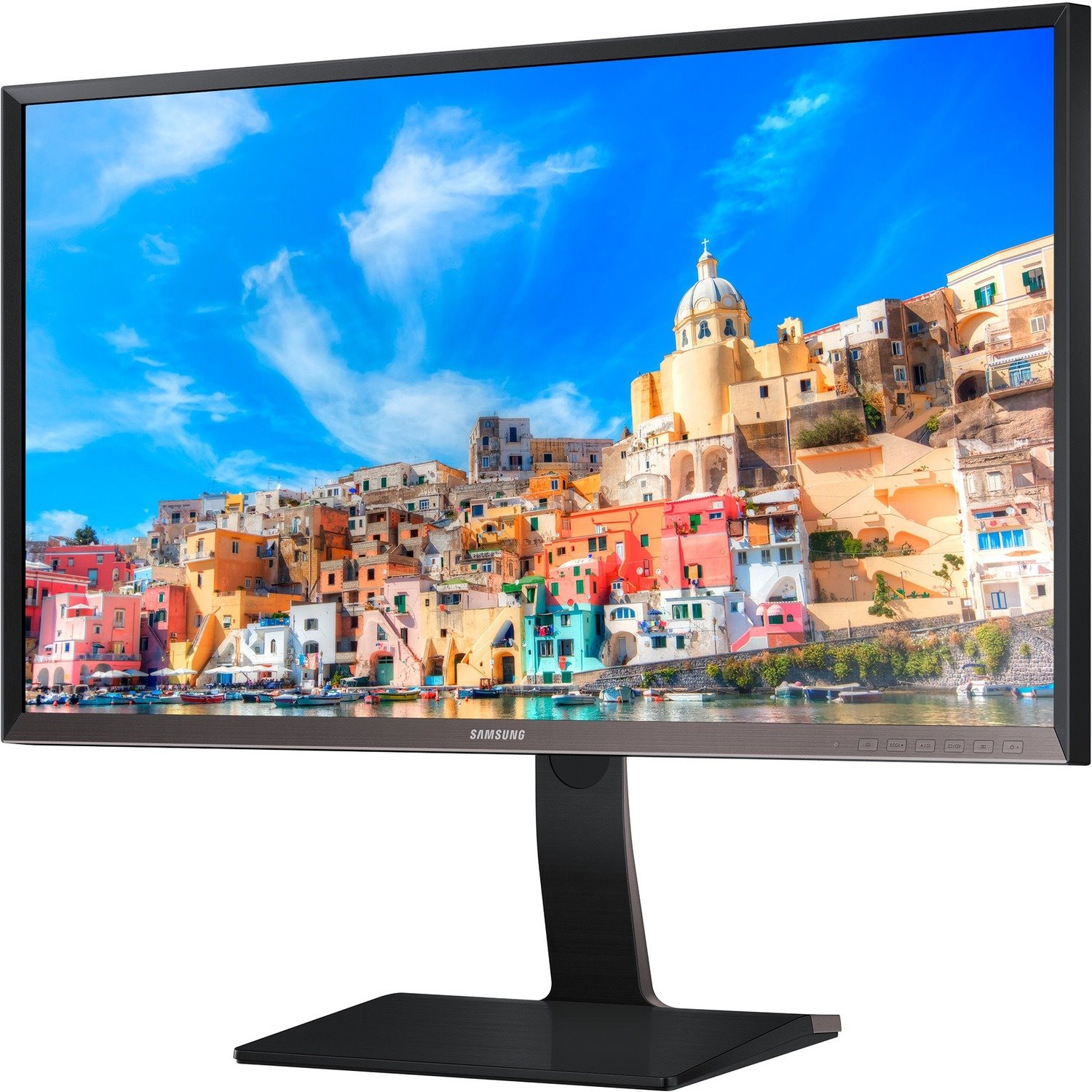 Samsung S32D850T 32" Class WQHD LCD Monitor - 16:9 - Matte Black, Titanium Silver