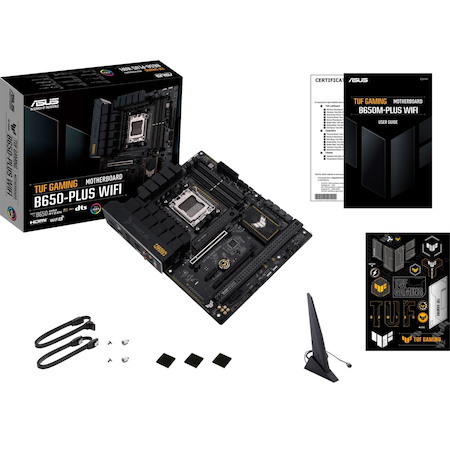 TUF GAMING B650-PLUS WIFI Gaming Desktop Motherboard - AMD B650 Chipset - Socket AM5 - ATX