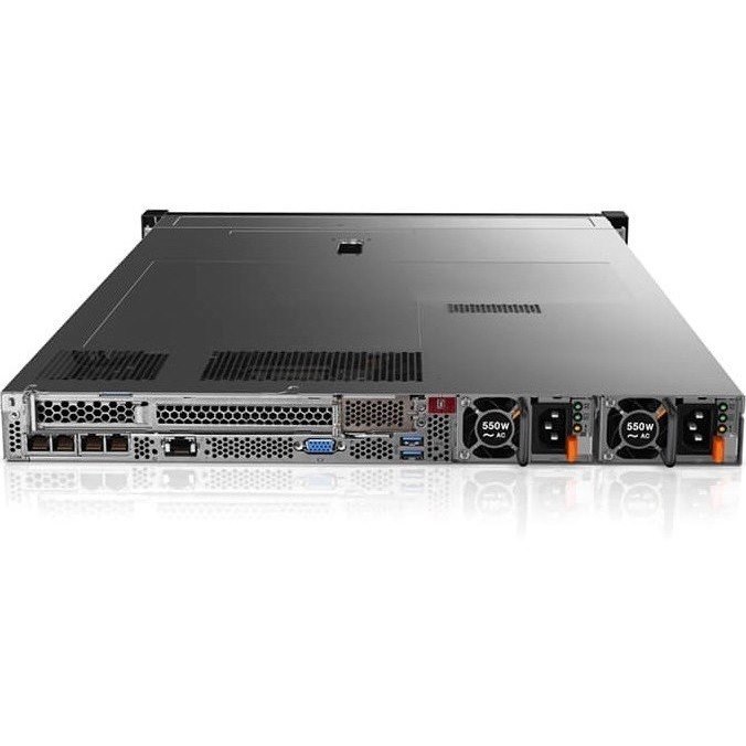 Lenovo ThinkSystem SR630 7X02A04WAU 1U Rack Server - 1 x Intel Xeon Silver 4110 2.10 GHz - 16 GB RAM - 12Gb/s SAS, Serial ATA/600 Controller