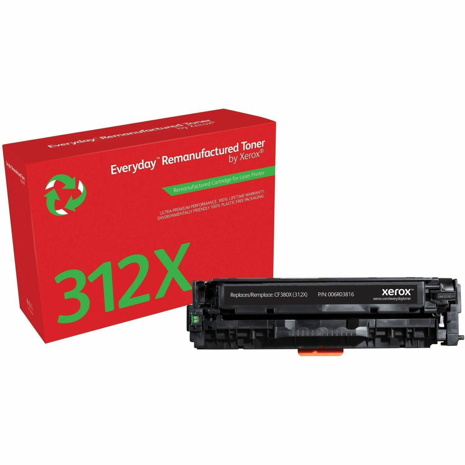 Xerox Everyday High Yield Laser Toner Cartridge 312X (CF380X) - Black - 1 / Pack