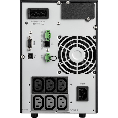Eaton 9SX 1500VA 1350W 208V Online Double-Conversion UPS - 6 C13 Outlets, Cybersecure Network Card Option, Extended Run, Tower