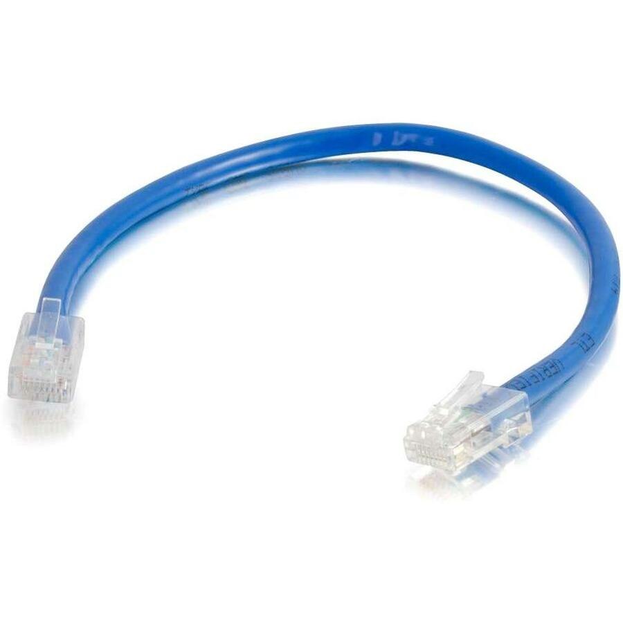 C2G-25ft Cat5E Non-Booted Unshielded (UTP) Network Patch Cable (50pk) - Blue