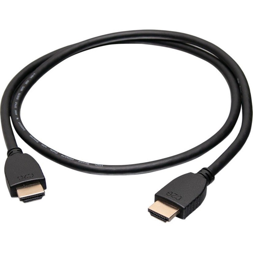 C2G Core Series High Speed HDMI Cable with Ethernet, 15ft, 4K 60Hz, Supports 3D Video