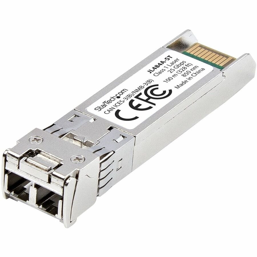 StarTech.com HPE JL484A Compatible SFP28 Module, 25GBase-SR, 25Gb Multimode Fiber (MMF), LC Transceiver, 100m (328ft), DDM/DOM